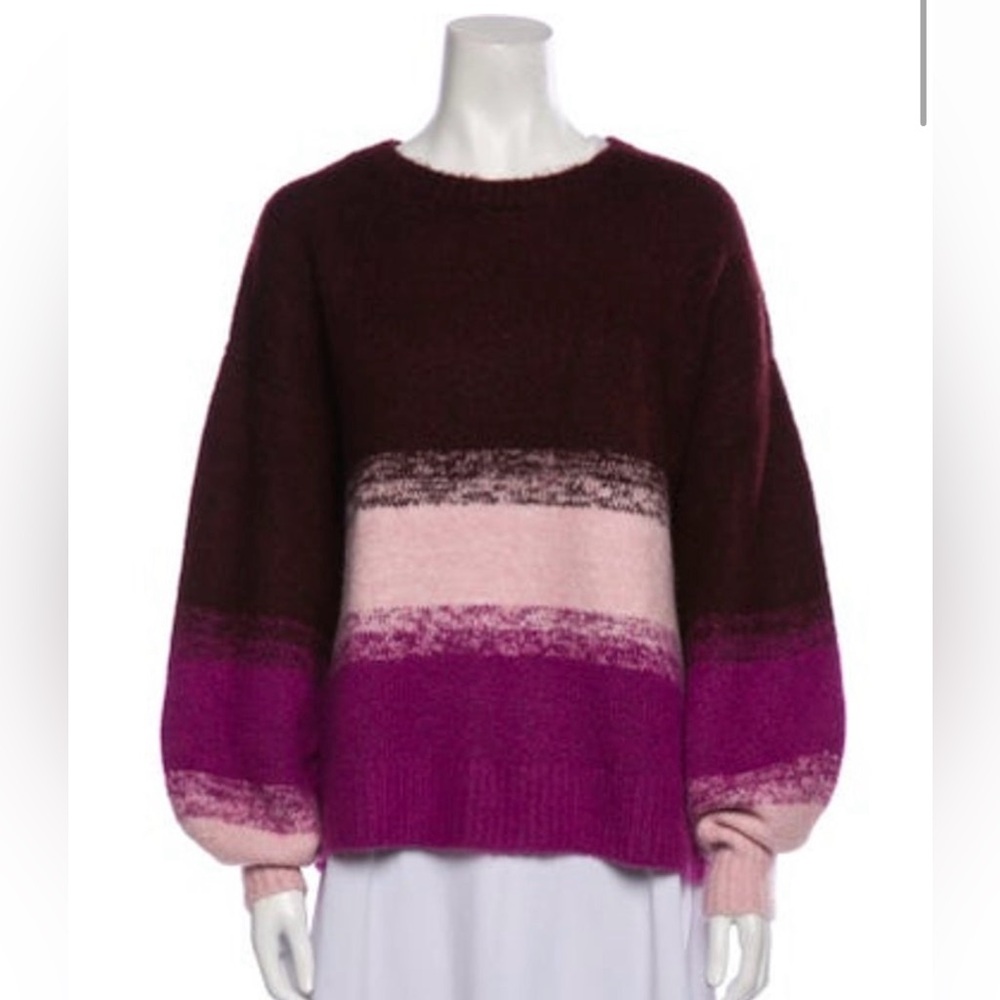 !!SOLD!! UGG Striped Crew Neck Sweater Size: L